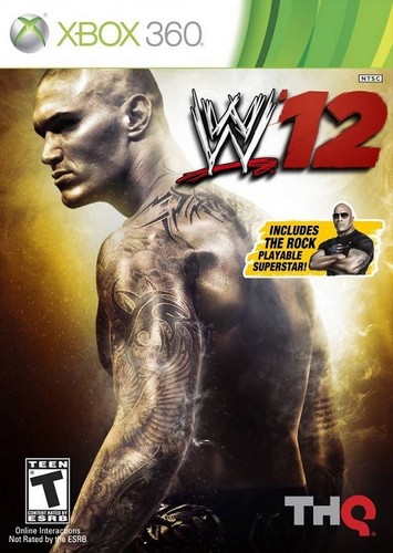 Wwe xbox 360 - '12, game